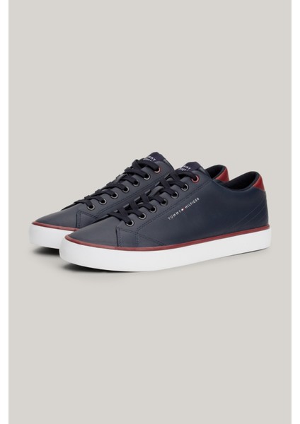 Calvin Klein Th Hı Vulc Core Low Leather Erkek Sneaker Ayakkabı