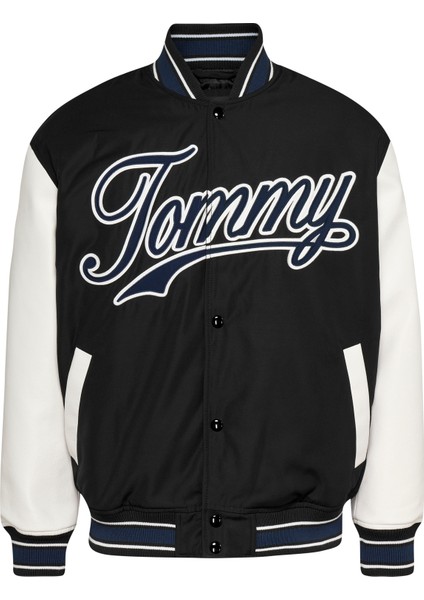 Tommy Hilfiger Tjm Letterman Jacket Erkek Mont