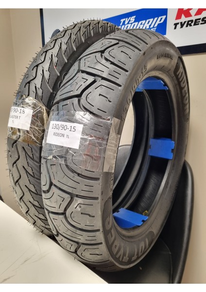Chopper Motorsiklet Lastiği Takım 130/90-15 ve 90/90-18 Rideonblastert