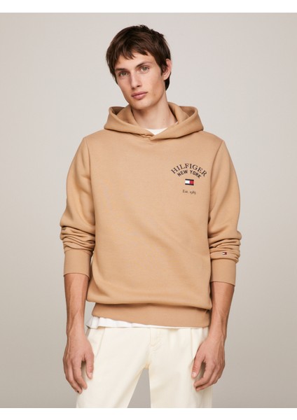 Arched Varsıty Hoddy Erkek Sweatshirt