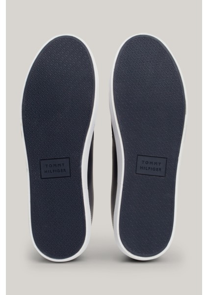 Th Hı Vulc Core Low Leather Erkek Sneaker Ayakkabı