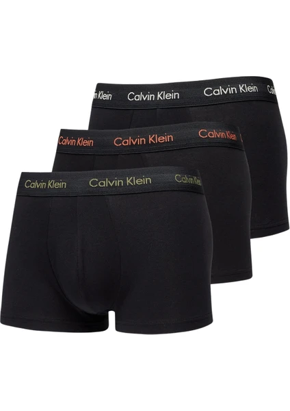 Calvin Klein U2664G Low Rise Trunk 3pk Erkek Boxer