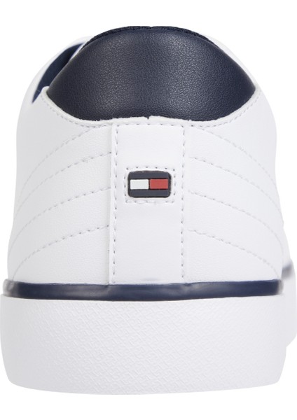 Th Hı Vulc Core Low Leather Erkek Sneaker Ayakkabı