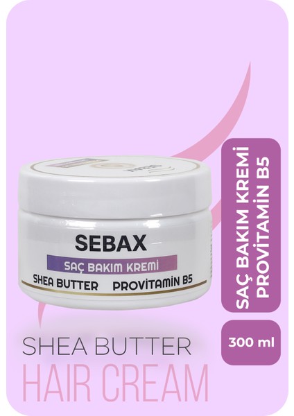 Saç Bakım Kremi - Shea Butter Provitamin B5