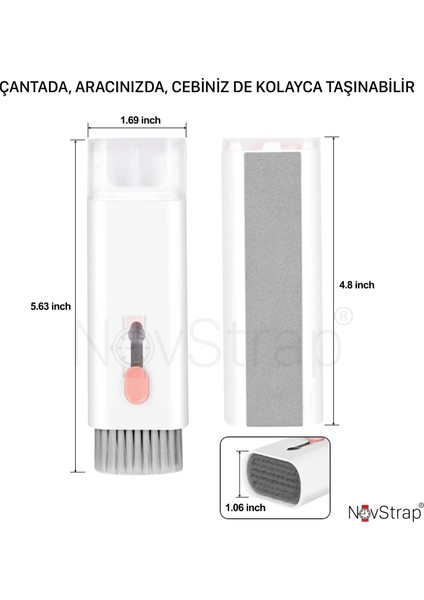 Kulaklık Laptop Klavye Telefon Tablet Bilgisayar Araç Içi Temizleme Kiti indirimleri