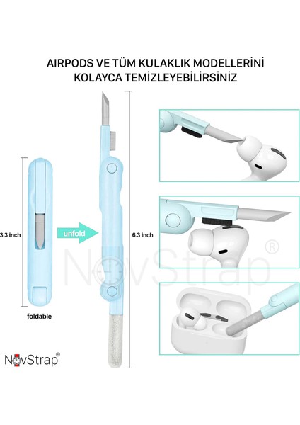 Kulaklık Laptop Klavye Telefon Tablet Bilgisayar Araç Içi Temizleme Kiti modelleri