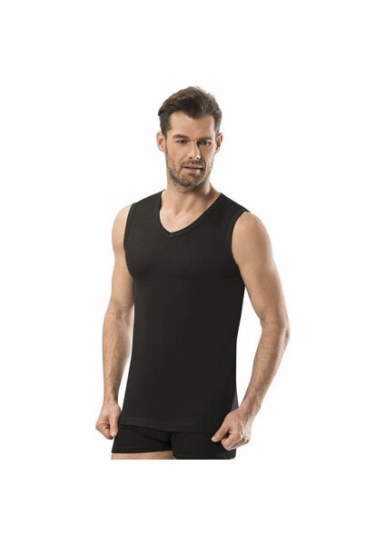 Erkek Atlet Siyah Pamuk 4 Adet fiyatları