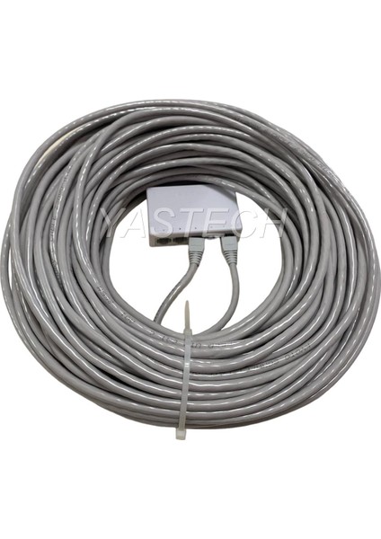 1 Giriş 4 Çıkışlı Internet Dağıtıcı Çoğaltıcı Port Kablolu+2 Adet 10 Metre Cat6 Kablo
