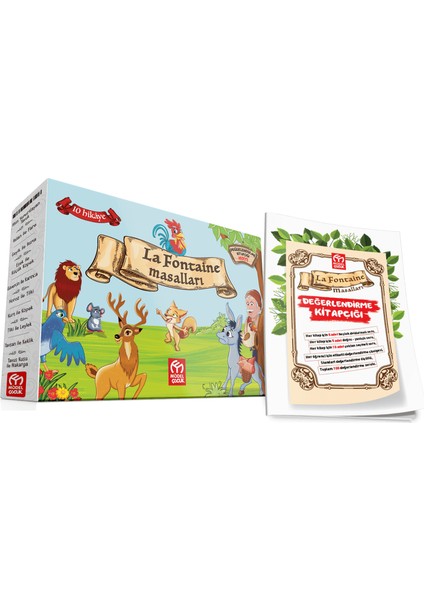 La Fontaine Masalları Hikaye Serisi 10 Kitap