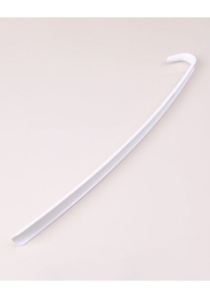 60 cm Ayakkabı Çekeceği | Sert Plastik Asılabilir Çekecek Yumuşak Kerata Uzun