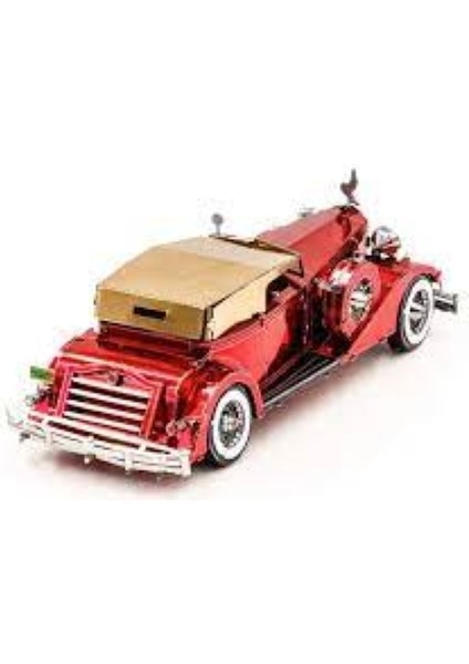 Dıy 3D Metal Puzzle 1934 Packard Model 12 Klasik Araba Hediyelik Maket 14 Yaş 112 Parça