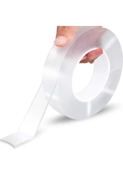 Çift Taraflı Üst Kalite Suya Dayanıklı Nano Bant Kuvvetli Silikon Yapıştırıcı 2mt fırsatları