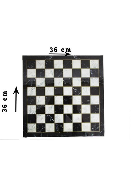 Satranç Tahtası Tablası Mermer Görünümlü fiyatları
