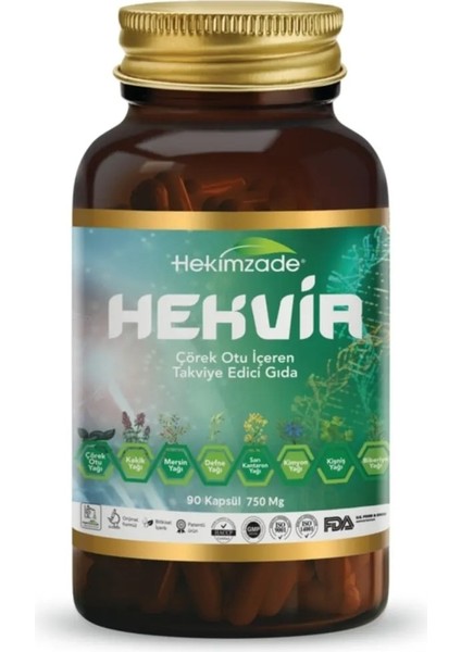 Bağışıklıık Seti - Hekvir 45 Kapsül & Nigella Oil & Enfess Paket Çay fırsatları