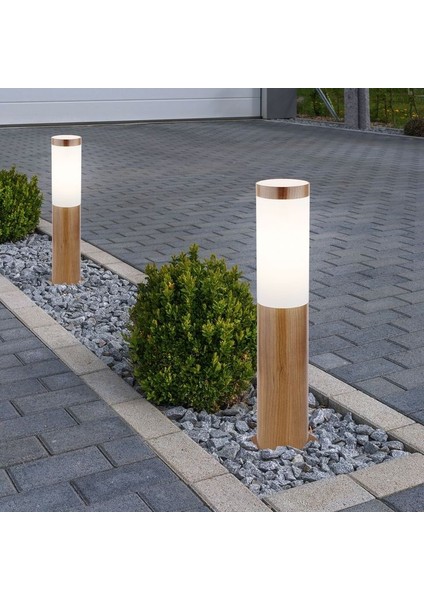41 cm Bakır Eskitme E27 Duylu Bahçe Duvar, Çim, Yürüyüş Yolu Armatürü, Dekoratif Set Üstü Kule Aplik modelleri