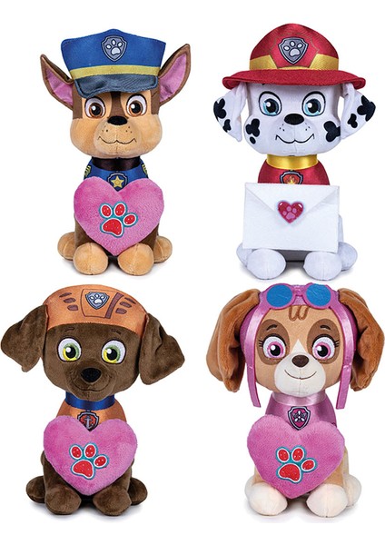 Paw Patrol Love Serisi Peluş Figür 27 cm