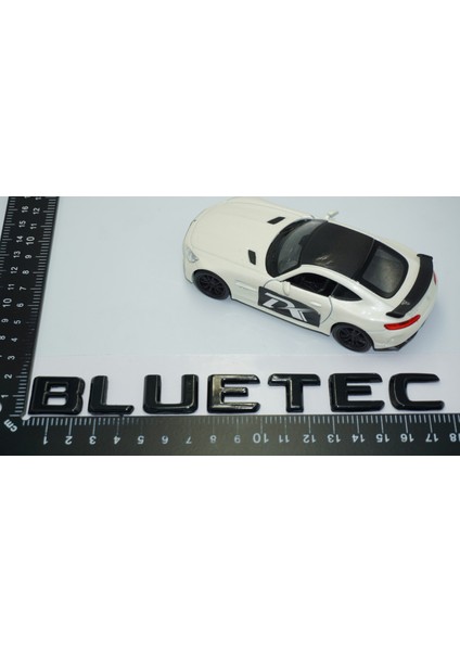 Bluetec Bagaj Siyah Abs 3m 3D Yazı Logo Benz Ile Uyumlu modelleri