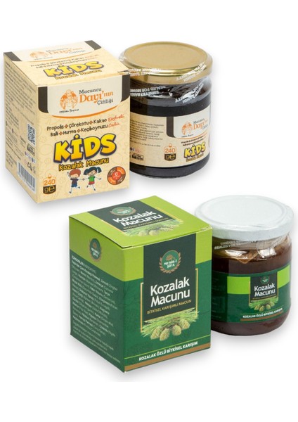 Meşir I Şifa Kids Ekstreli Özlü Macunu 240 gr Kozalak Macunu 240 gr fiyatları