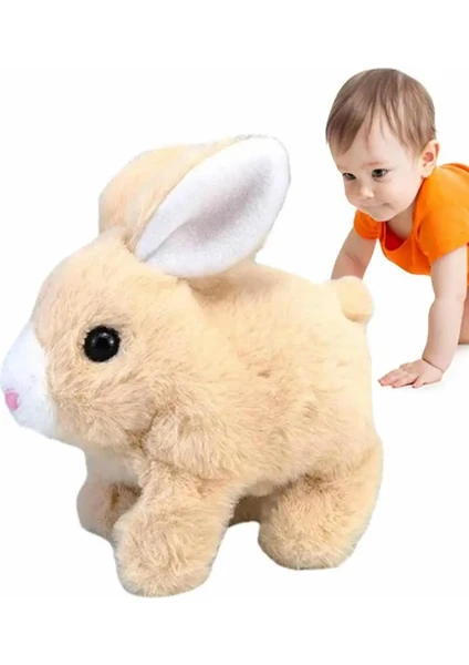 Yürüyen, Sesli Hareketli Sevimli Peluş Bunny Tavşan - Sweet Bunny