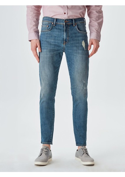 Erkek Dıego X Y Dar Paça Orta Bel Jean Pantolon modelleri