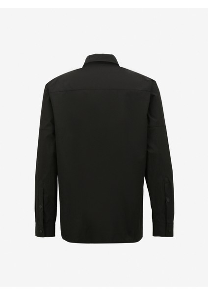 Basic Gömlek Yaka Düz Siyah Erkek Gömlek F4SM-GML 0260 fiyatları