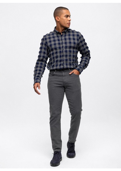 Slim Fit Antrasit Erkek Pantolon B33W32000