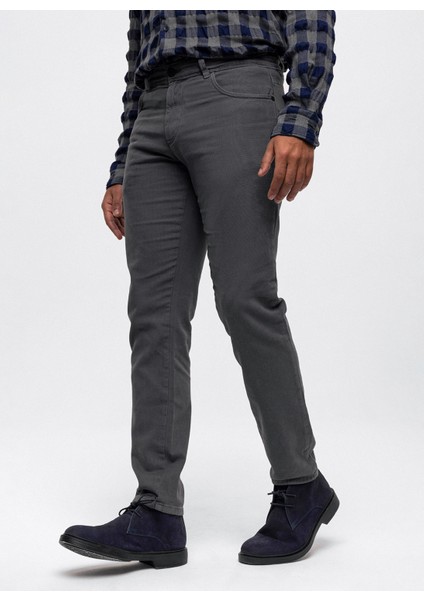 Slim Fit Antrasit Erkek Pantolon B33W32000 modelleri