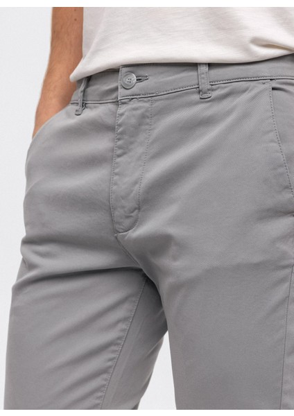 Taş Rengi Slim Fit Pamuklu Chino Pantolon fırsatları