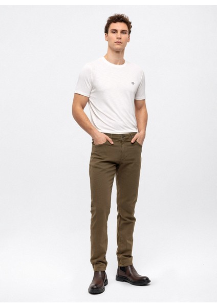 Slim Fit Haki Erkek Pantolon B33W32000