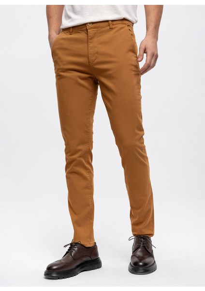 Slim Fit Vizon Erkek Pantolon B33W32005