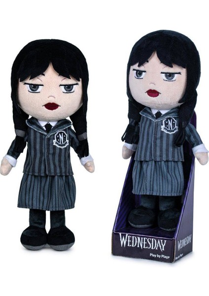 760023237 Adams Ailesi Wednesday 32CM Bez Bebek Peluş Byr [byrtek]
