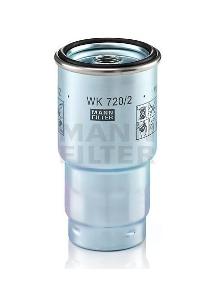 Mazot Filtre Corolla E11 E12 E13 Avensis 1-2-3 Hiace Hilux Yaris 1-2 Rav4 D-4d Mann WK720/2X