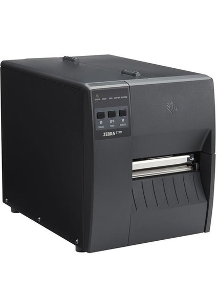ZT111 (ZT11142-T0E000FZ)203DPI Termal T. Usb+Seri+Eth. Ekransız Metal Kasa End Barkod YAZICI(450M Ribon Kullanımı)