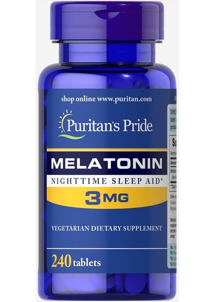 Nighttime Sleep Aid 3 Mg 240 Tablet