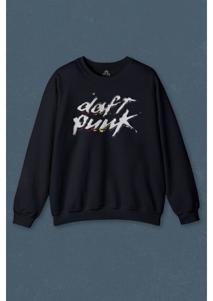 So Cool Daft Punk Müzik Get Lucky Music Baskılı Unisex Sweat