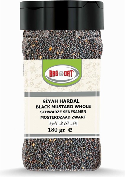 Bağdat Baharat Siyah Hardal Tane 180 gr