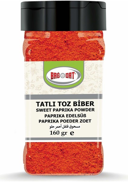 Tatlı Kırmızı Toz Biber 160 gr