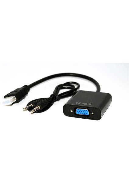 HDMI VGA Adaptör Kablosu Beek HDMI to VGA Adaptor Cable
