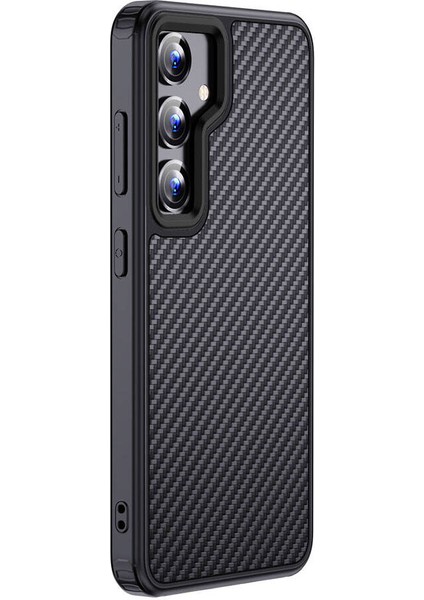 Galaxy S24 Plus Kılıf Aramid Karbon Fiber Magsafe Özellikli Wlons Radison Kapak