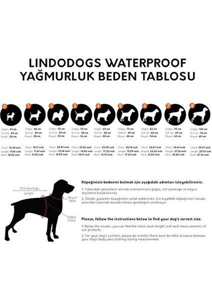 Ghost Polarlı Köpek Yağmurluğu Beden 1