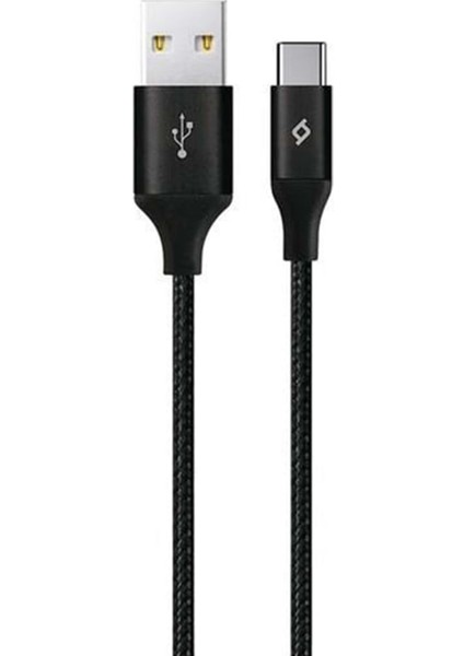 2DK23S Alumıcable Xl Type-C Sıyah Sarj Kablosu 2mt