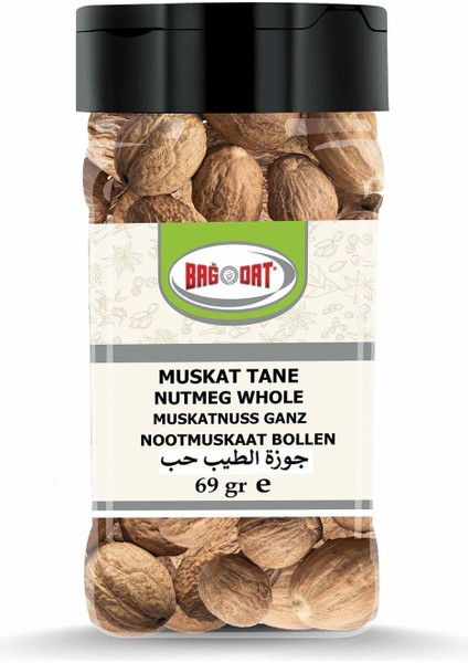 Bağdat Baharat Muskat Tane 69 gr