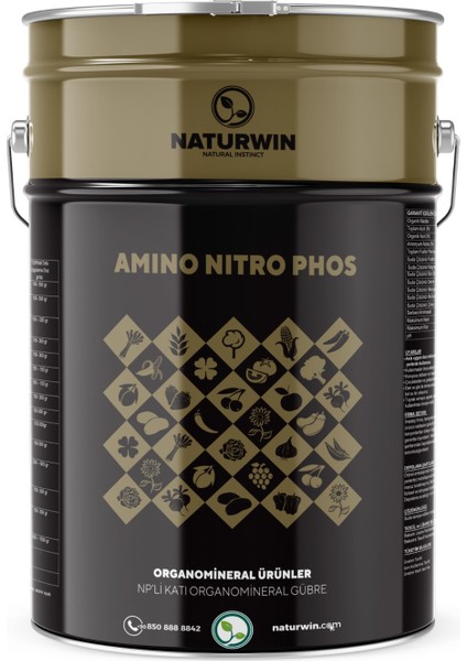 Amino Nitro Phos 10 kg Organomineral Gübre