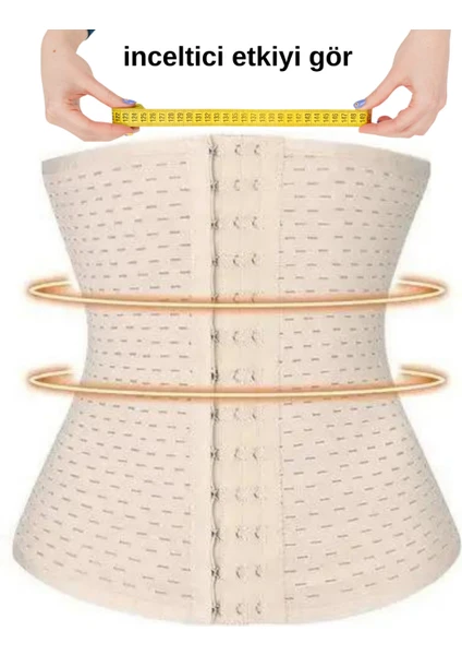 Kadın Doğum Sonrası Toparlama Ince Görünüm Lohusa Korse Bel Karın Zayıflama Sıkılaştırma Şekil Korsesi Bel Destekleyici Kum Saati Görünüm Waist Trainer Bel Eğitmeni Korse Lateks Korse