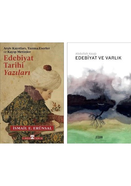 Edebiyat Tarihi Yazıları - Edebiyat ve Varlık 2 Kitap