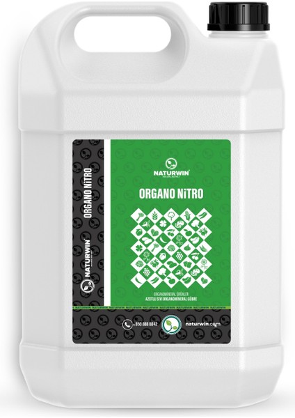 Organo Nitro 5 Litre Azotlu Sıvı Organomineral Gübre