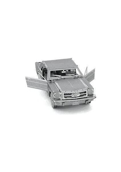 1965 Ford Mustang 3D Metal Maket Bulmaca Puzzle Modeli Kitleri Dıy Lazer Kesim 14+ Yaş 56+ Parça