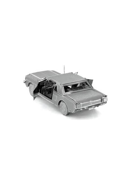 1965 Ford Mustang 3D Metal Maket Bulmaca Puzzle Modeli Kitleri Dıy Lazer Kesim 14+ Yaş 56+ Parça