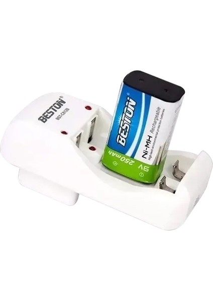 BST-C812 Pil Şarj Aleti Aa Aaa 9 Volt Pil Şarj Cihazı fiyatları