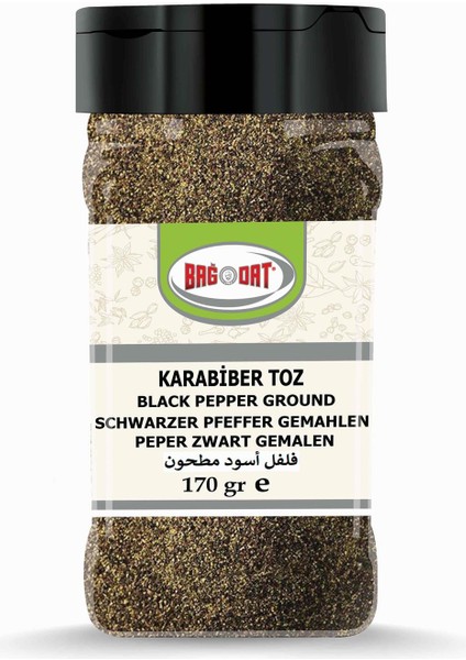 Bağdat Baharat Karabiber Toz 170 gr